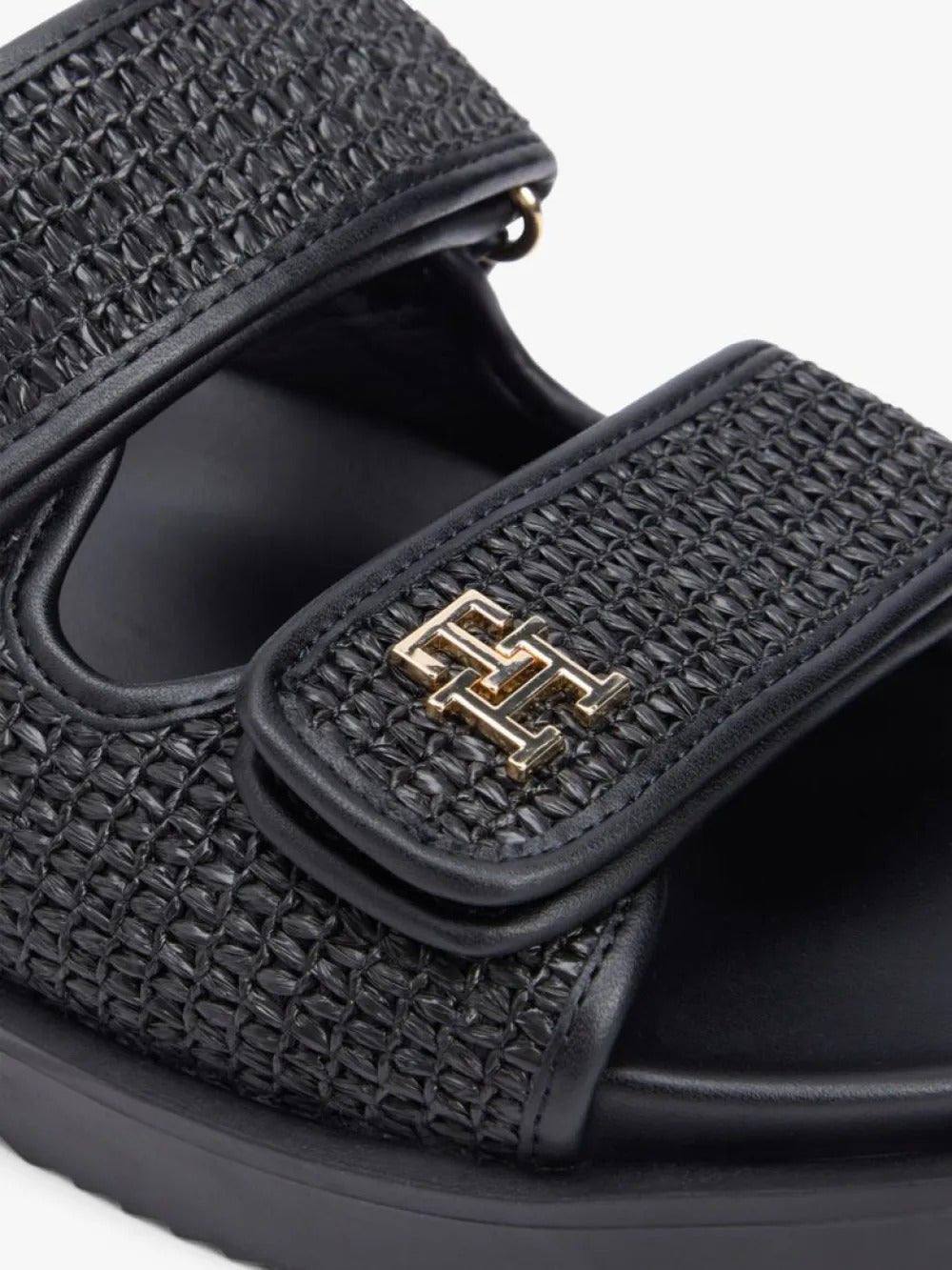 כפכפי טומי הילפיגר Monogram Double Strap נשים