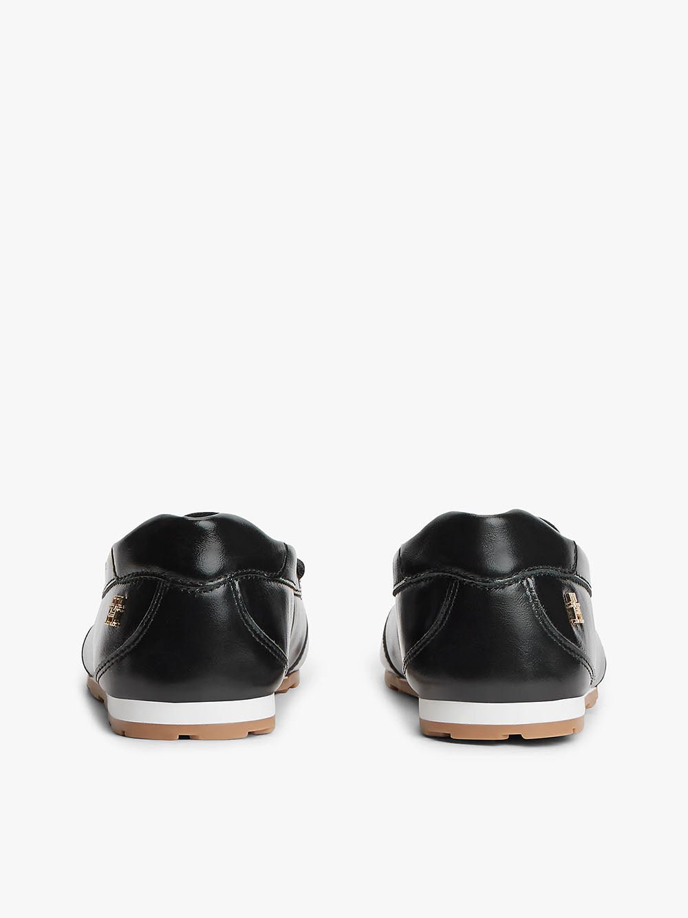 נעלי טומי הילפיגר Monogram Leather Ballet Trainers נשים