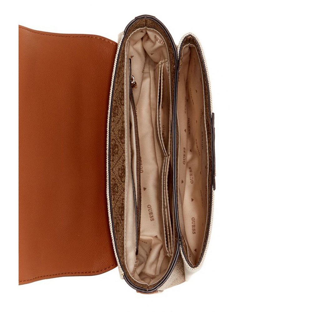 תיק Guess Kerima Bamboo Top Handle Flap נשים