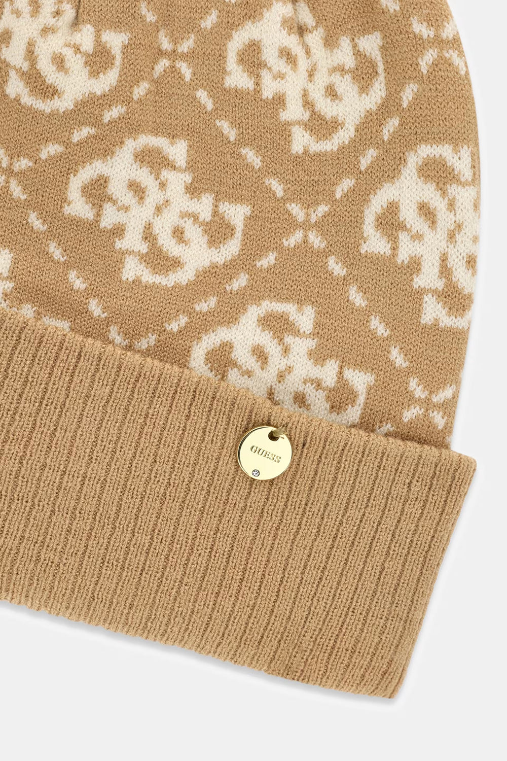 סט כובע וצעיף Guess Beanie And Scarf Set נשים