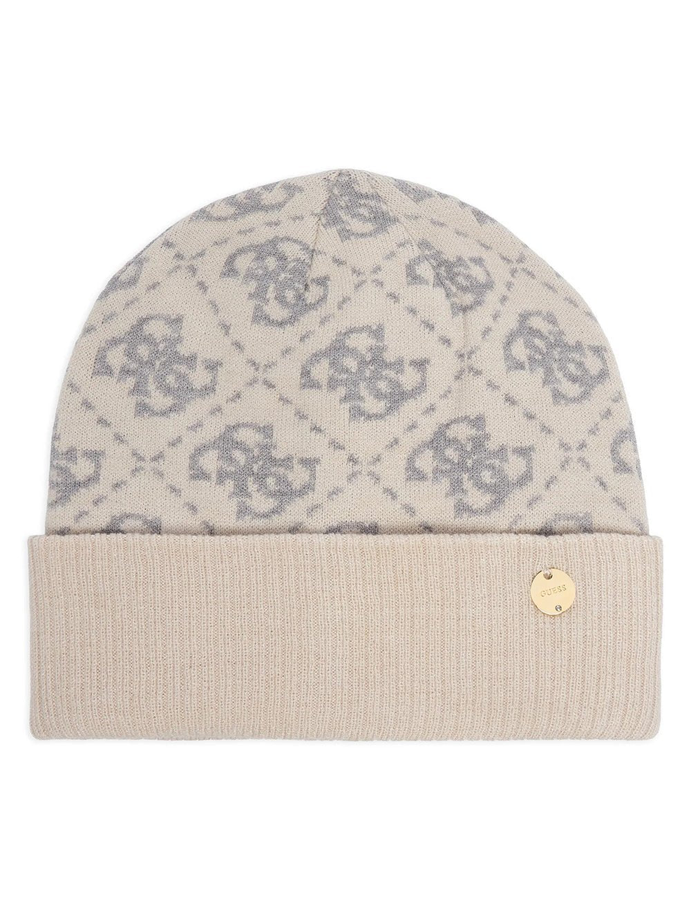 סט כובע וצעיף Guess Beanie And Scarf Set נשים - gus-GFBOXWP6401-ONL-One-Size