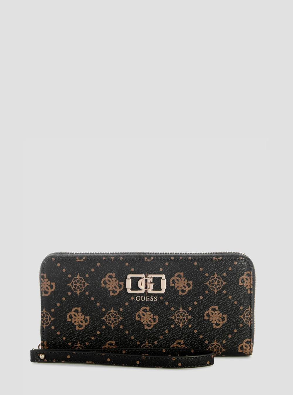 ארנק Guess Emelie Logo Slg Lrg Zip Around נשים