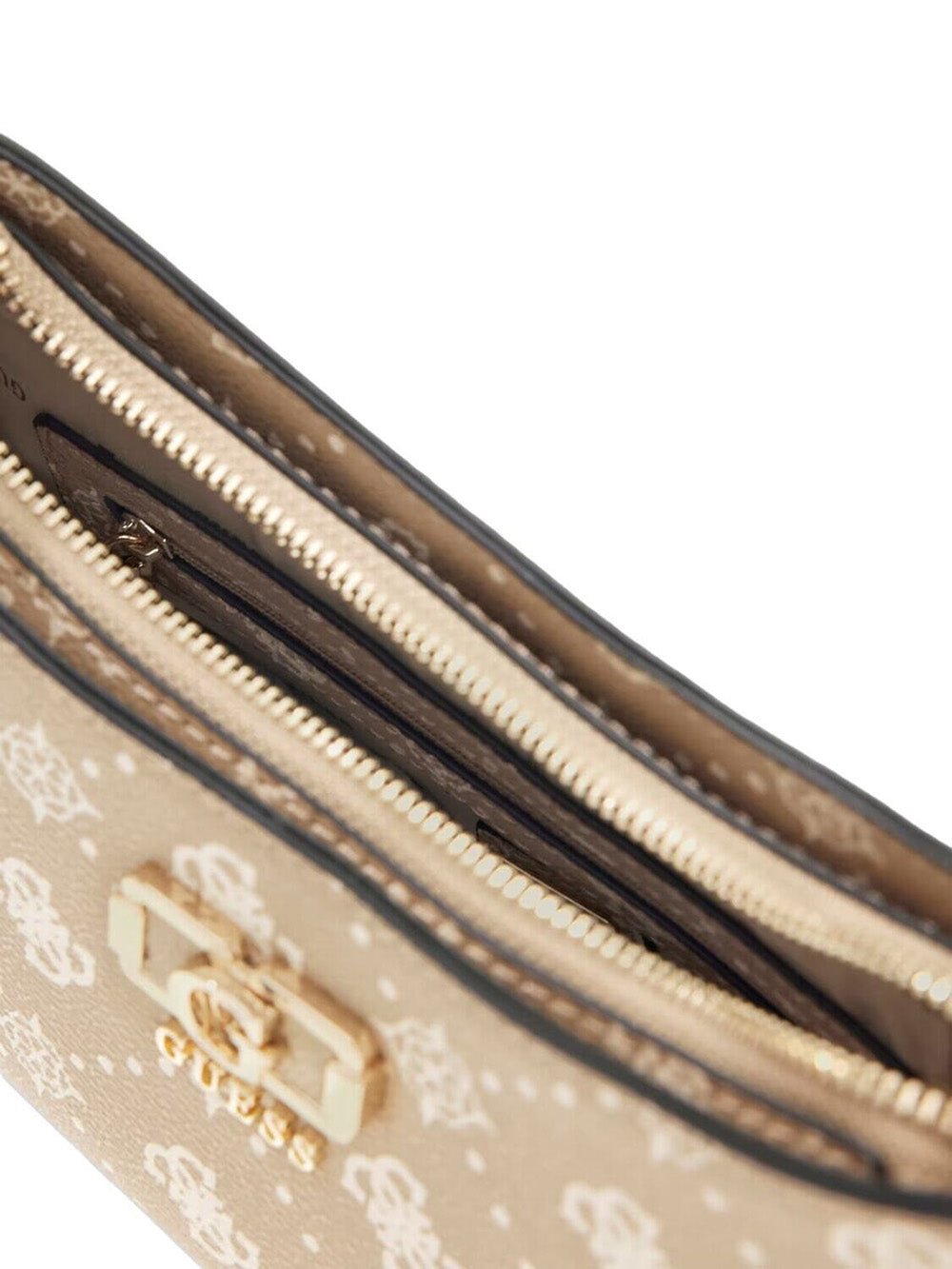 תיק Guess Emelie Logo Top Zip Shldr Bag נשים