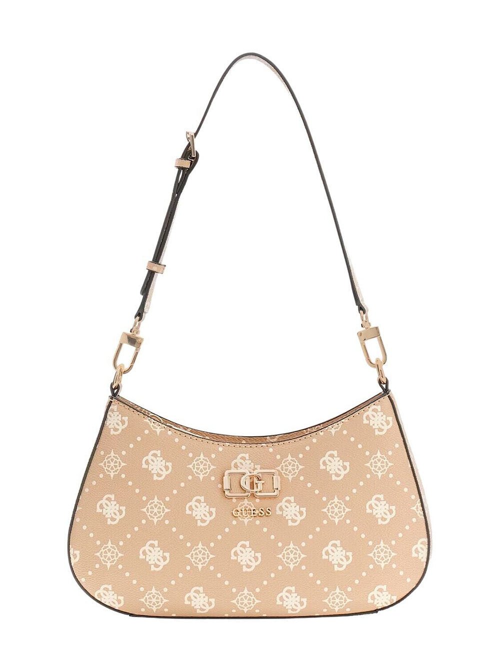 תיק Guess Emelie Logo Top Zip Shldr Bag נשים