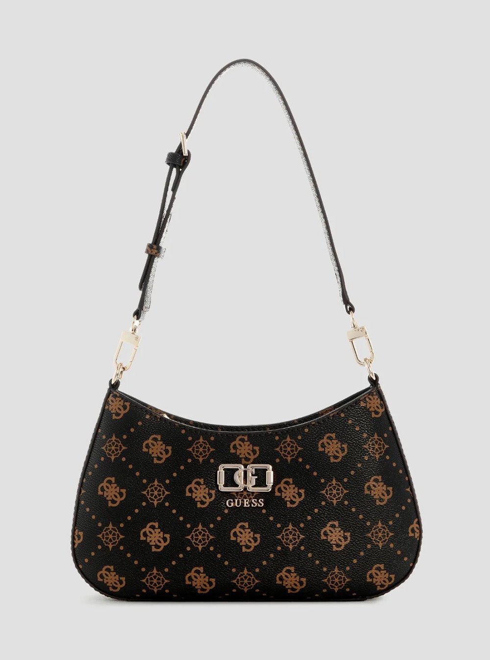 תיק Guess Emelie Logo Top Zip Shldr Bag נשים