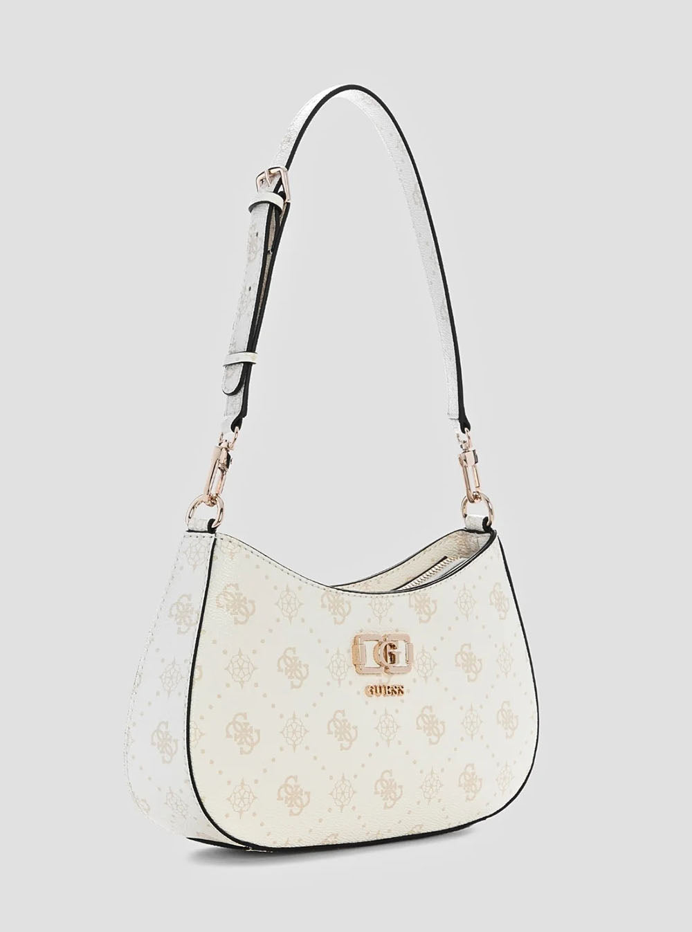 תיק Guess Emelie Logo Top Zip Shldr Bag נשים