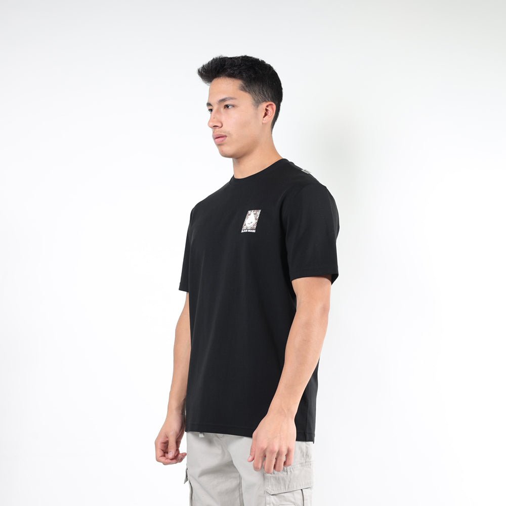 חולצת טישירט קצרה אליקסיר Back X גברים