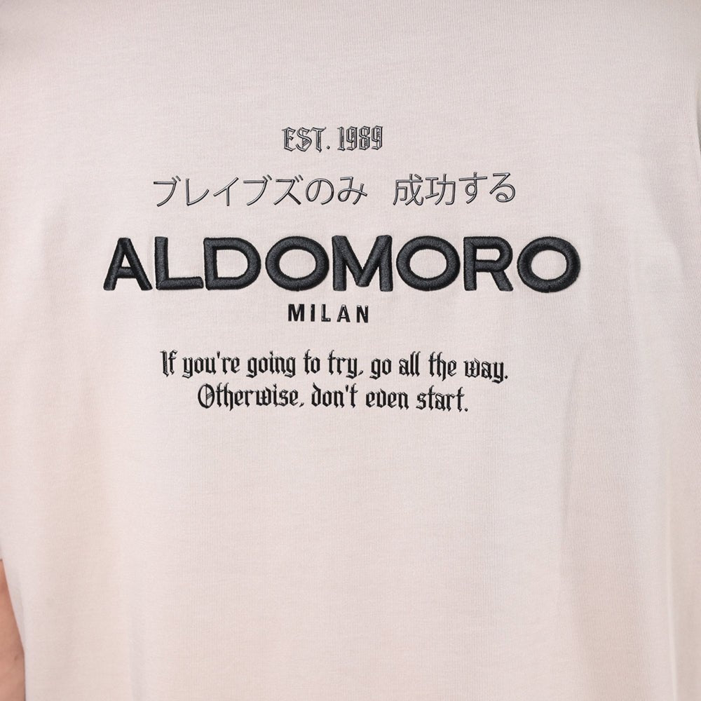 חולצת טישירט קצרה אלדו מורו Back Print גברים