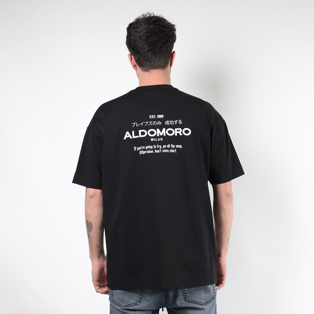 חולצת טישירט קצרה אלדו מורו Back Print גברים