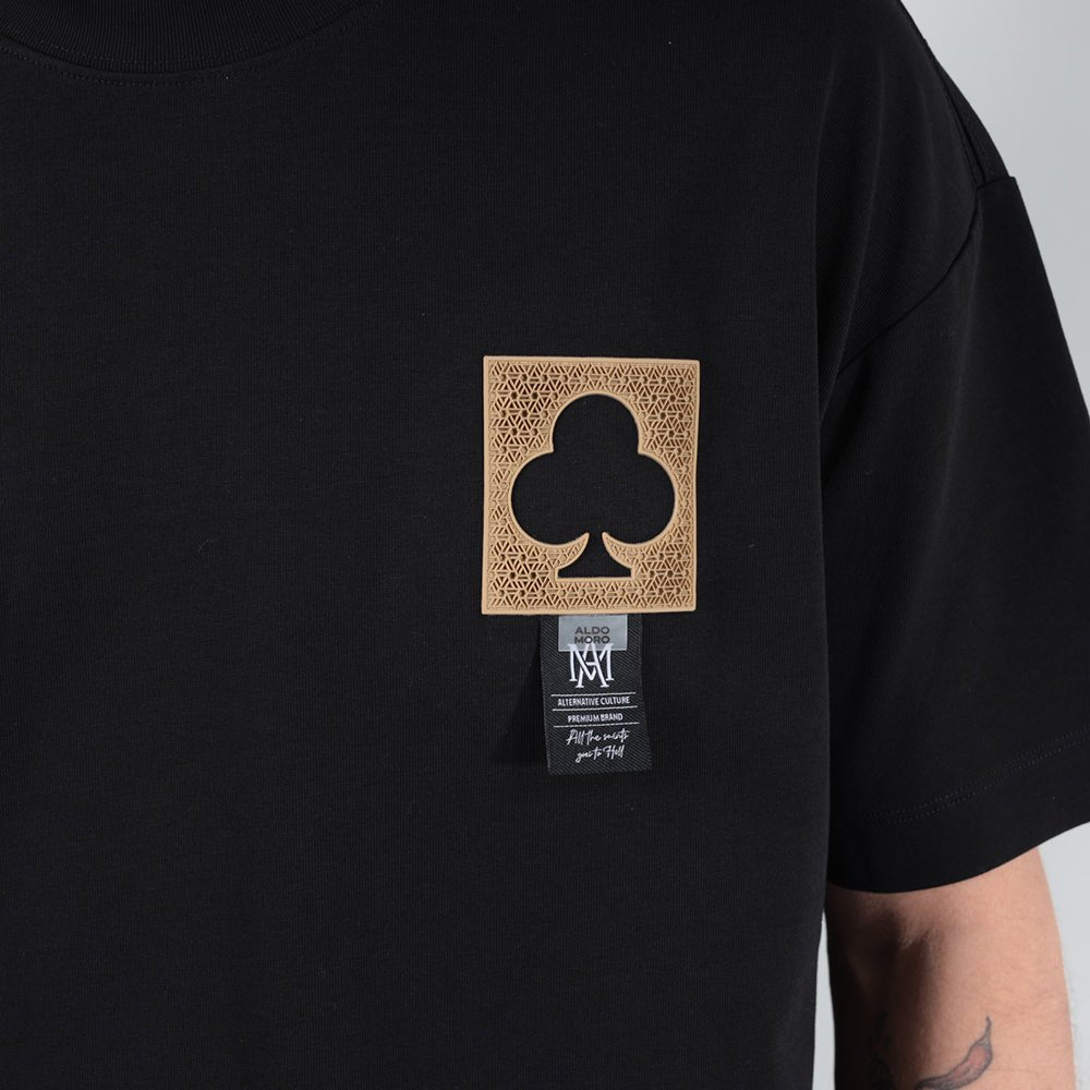 חולצת טישירט קצרה אלדו מורו Logo Label גברים