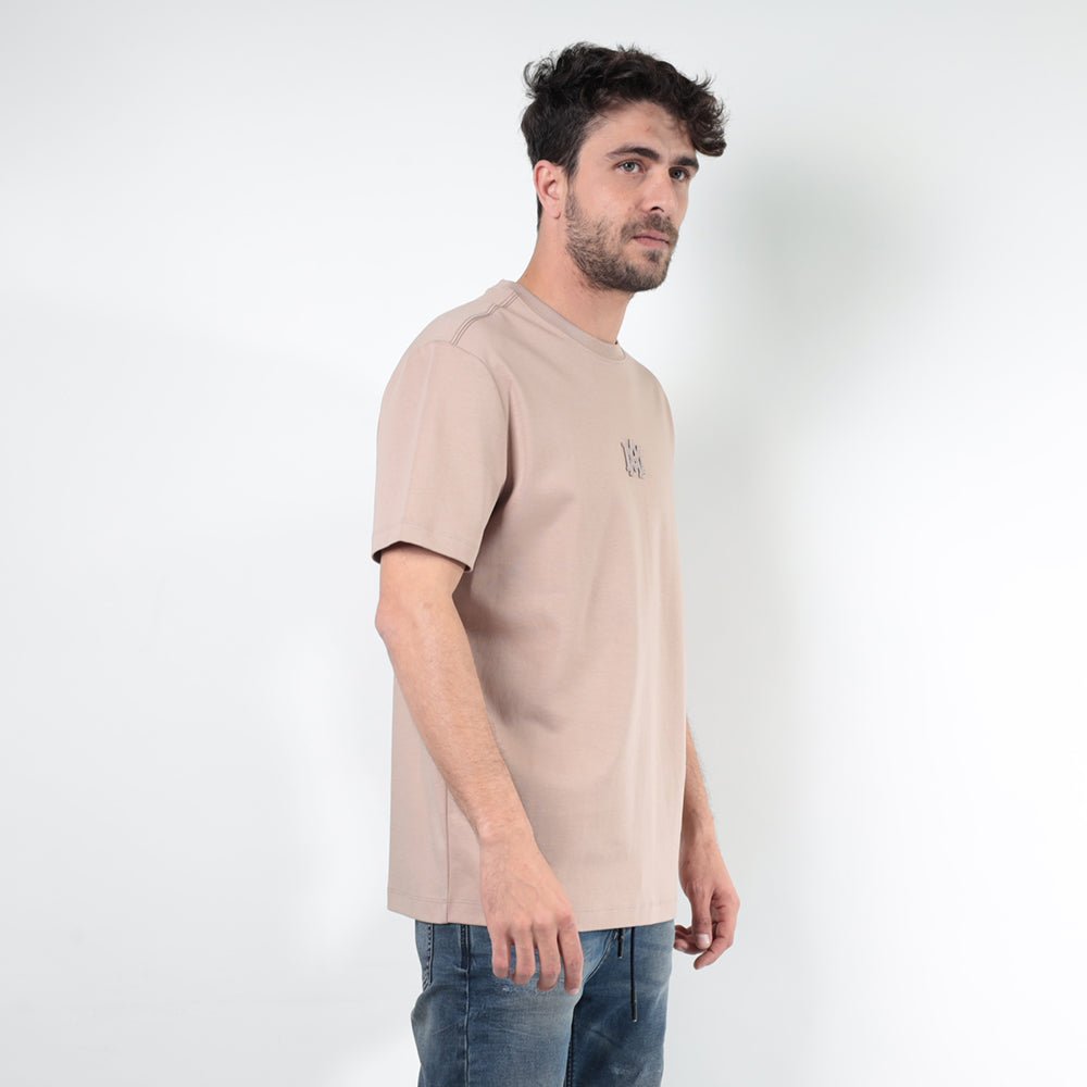 חולצת טישירט קצרה אלדו מורו Center Logo גברים