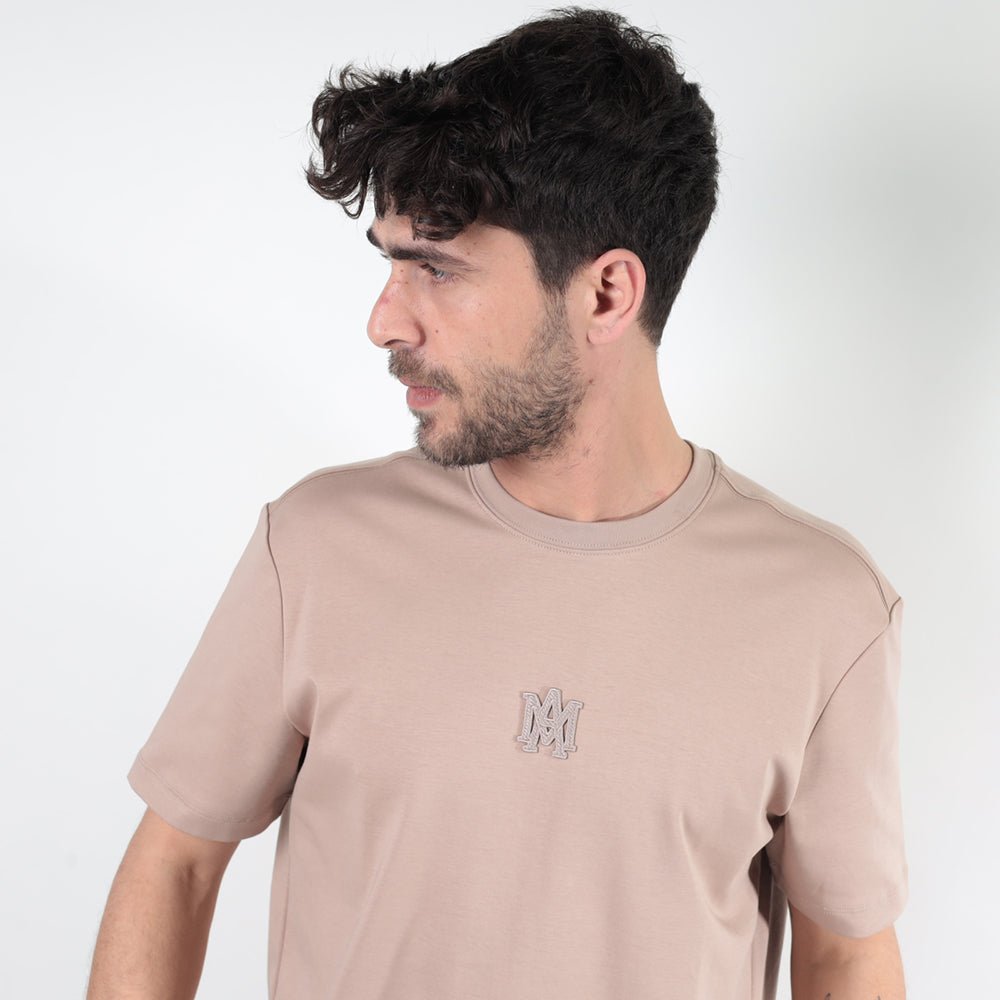 חולצת טישירט קצרה אלדו מורו Center Logo גברים