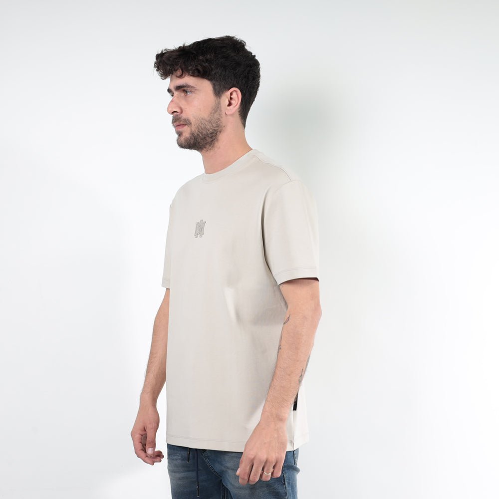 חולצת טישירט קצרה אלדו מורו Center Logo גברים