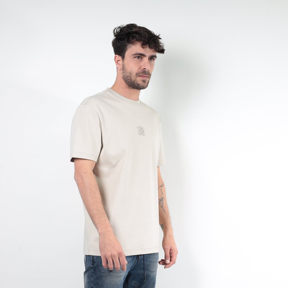 חולצת טישירט קצרה אלדו מורו Center Logo גברים