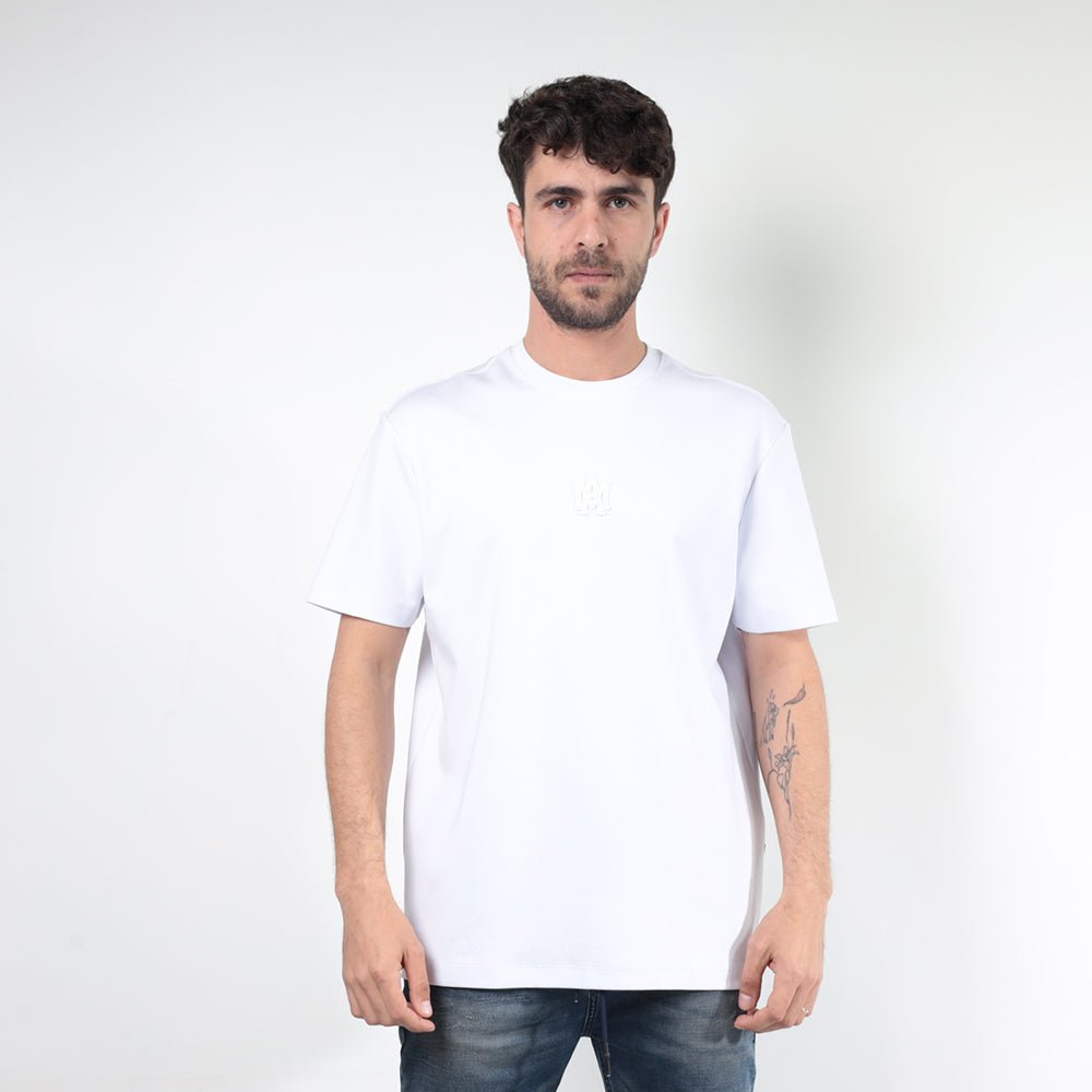 חולצת טישירט קצרה אלדו מורו Center Logo גברים