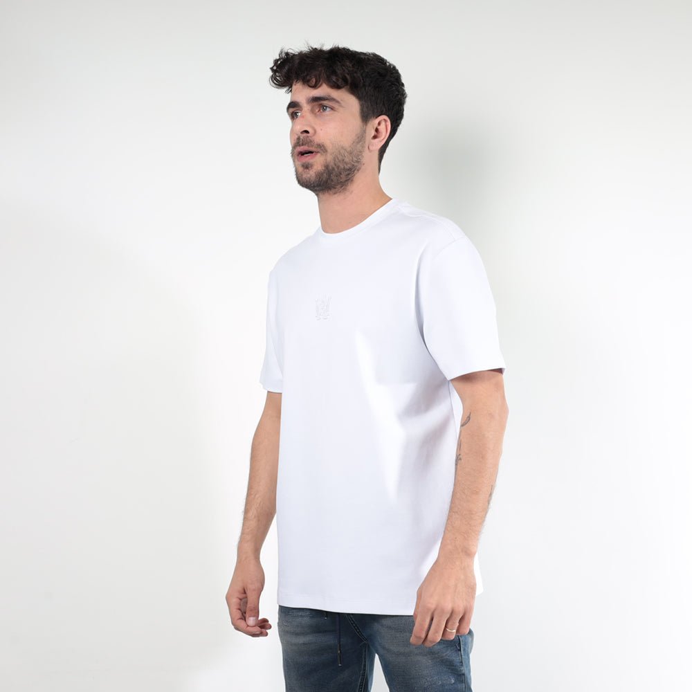 חולצת טישירט קצרה אלדו מורו Center Logo גברים