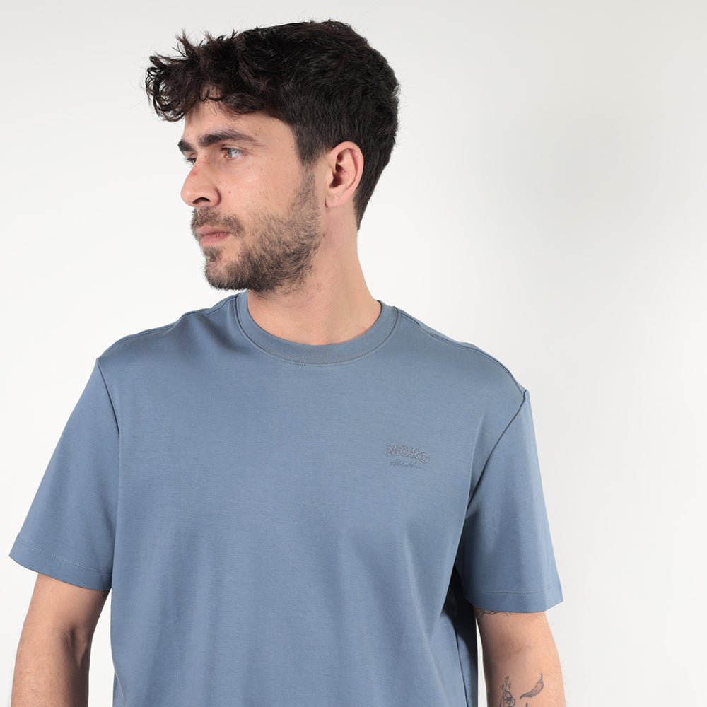 חולצת טישירט קצרה אלדו מורו Classic Logo גברים