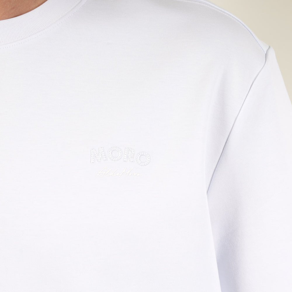 חולצת טישירט קצרה אלדו מורו Classic Logo גברים