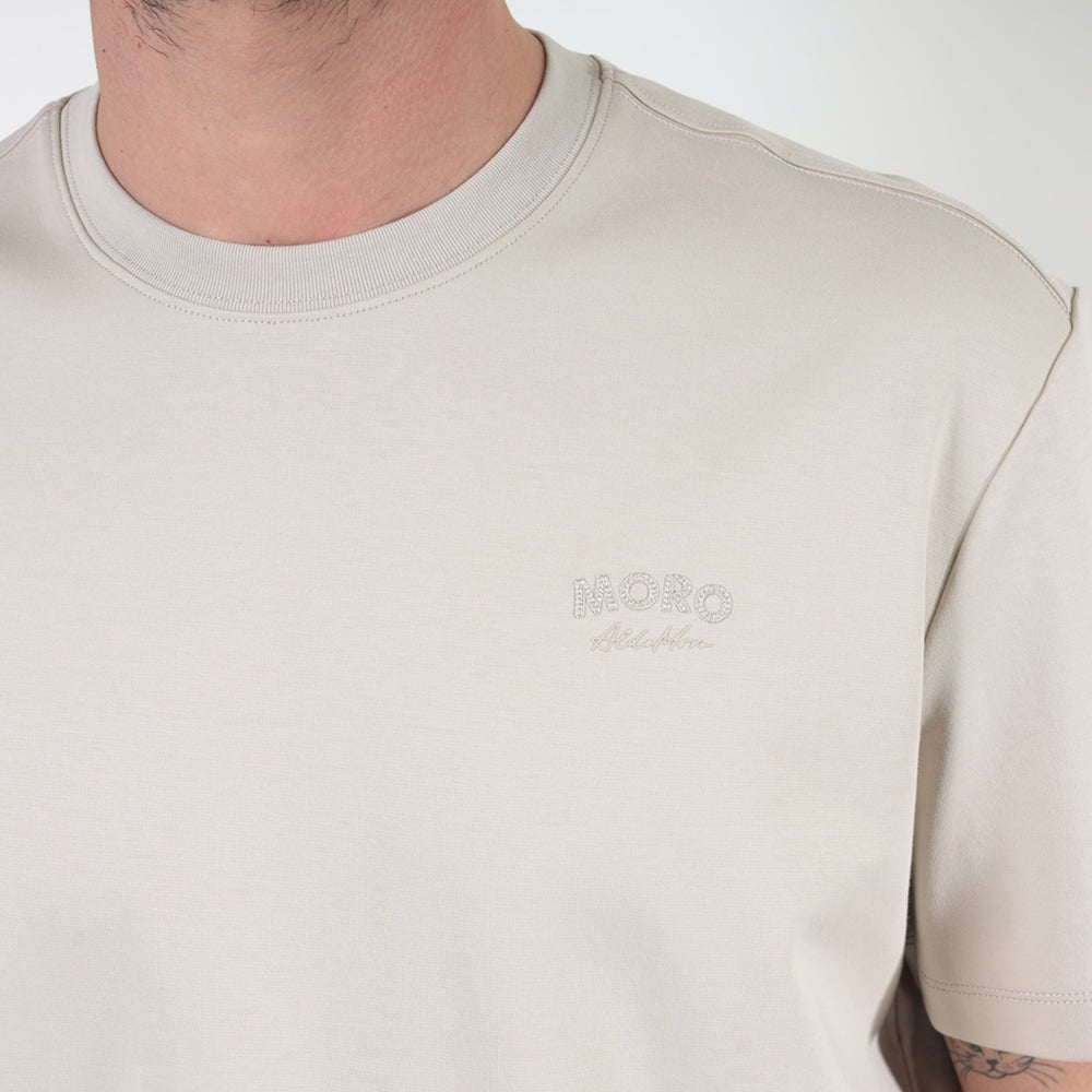 חולצת טישירט קצרה אלדו מורו Classic Logo גברים