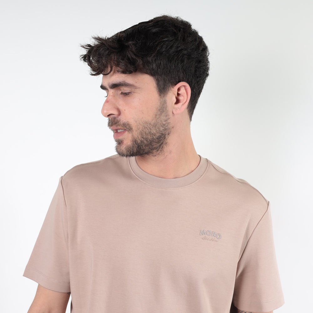 חולצת טישירט קצרה אלדו מורו Classic Logo גברים