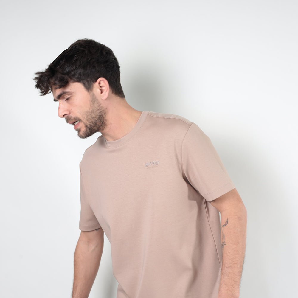 חולצת טישירט קצרה אלדו מורו Classic Logo גברים