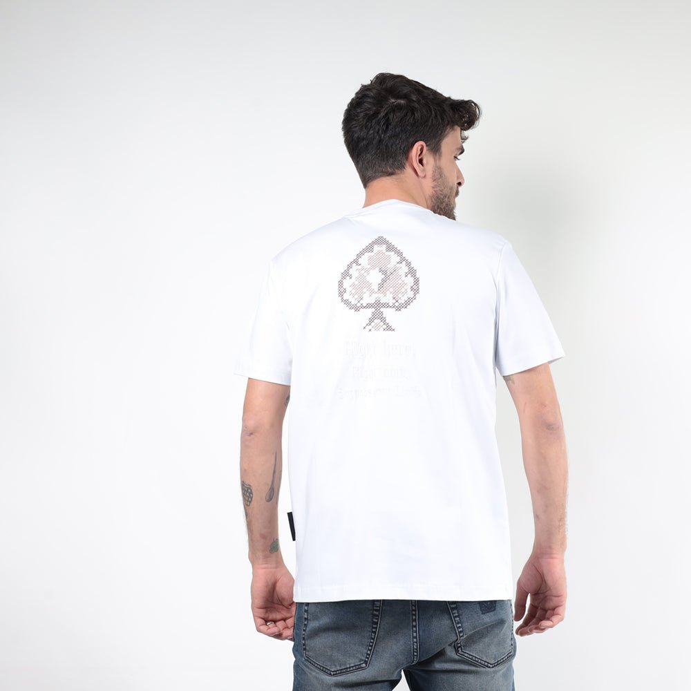 חולצת טישירט קצרה אלדו מורו Back Spades גברים