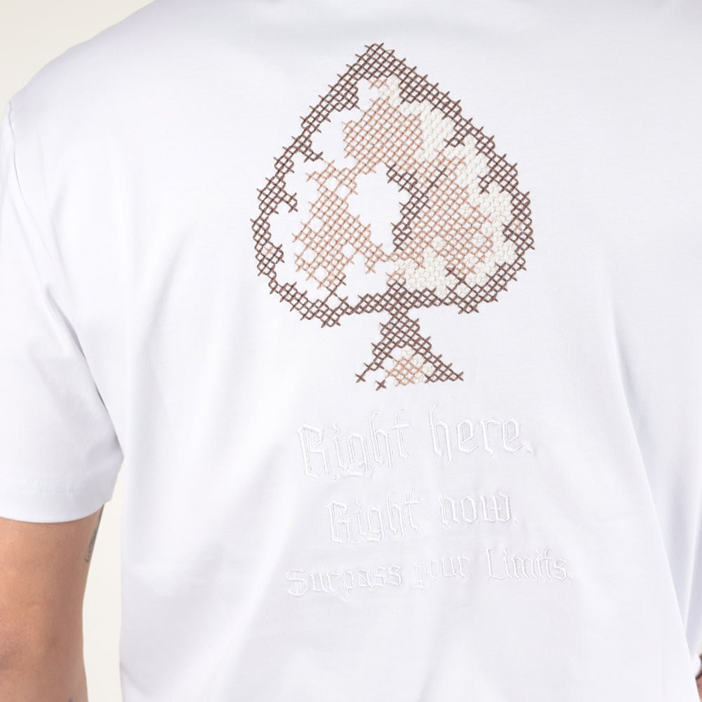 חולצת טישירט קצרה אלדו מורו Back Spades גברים