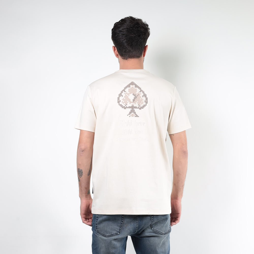 חולצת טישירט קצרה אלדו מורו Back Spades גברים