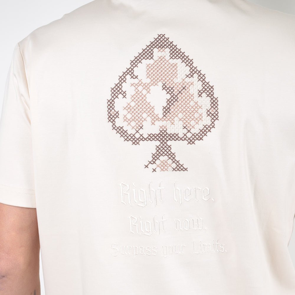 חולצת טישירט קצרה אלדו מורו Back Spades גברים