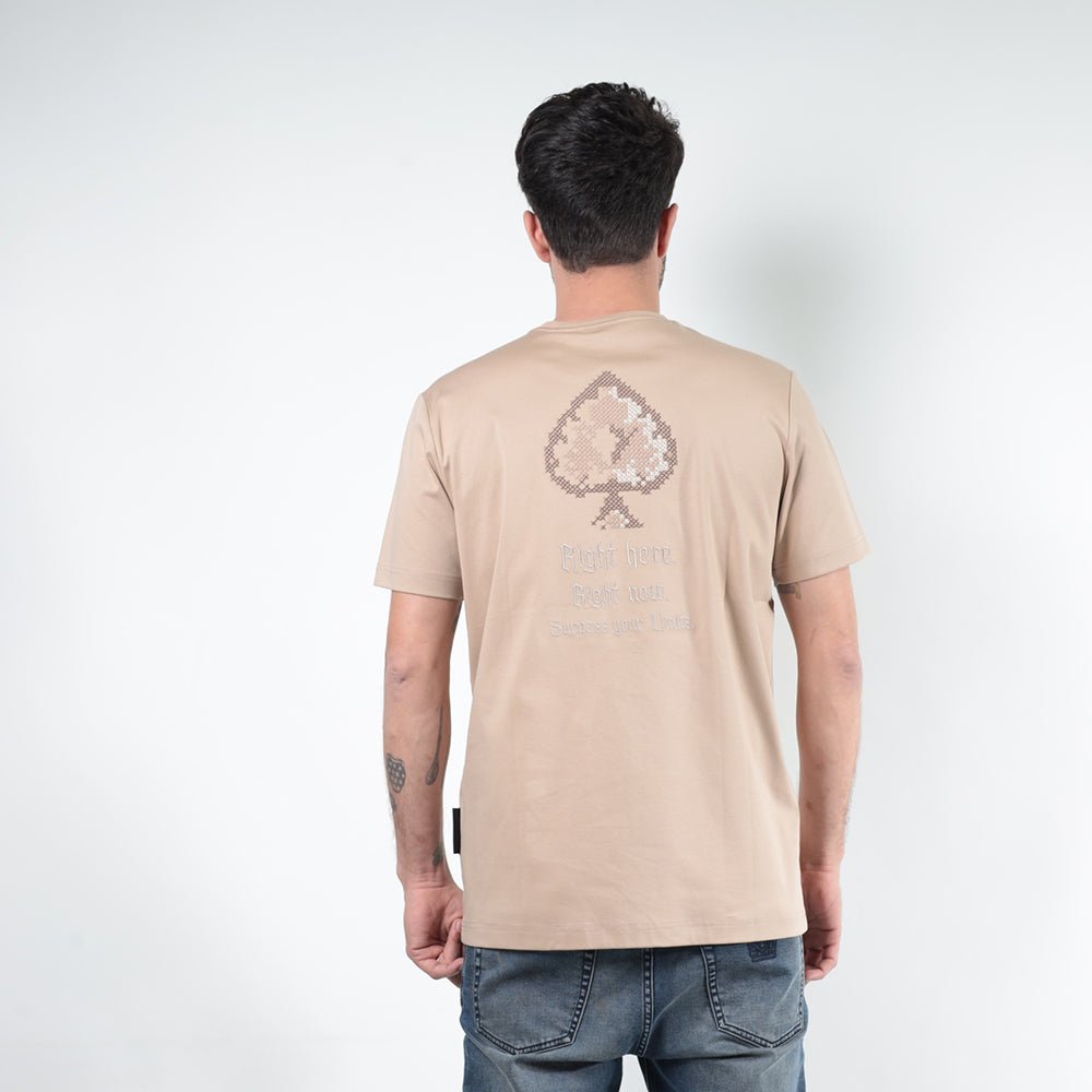 חולצת טישירט קצרה אלדו מורו Back Spades גברים