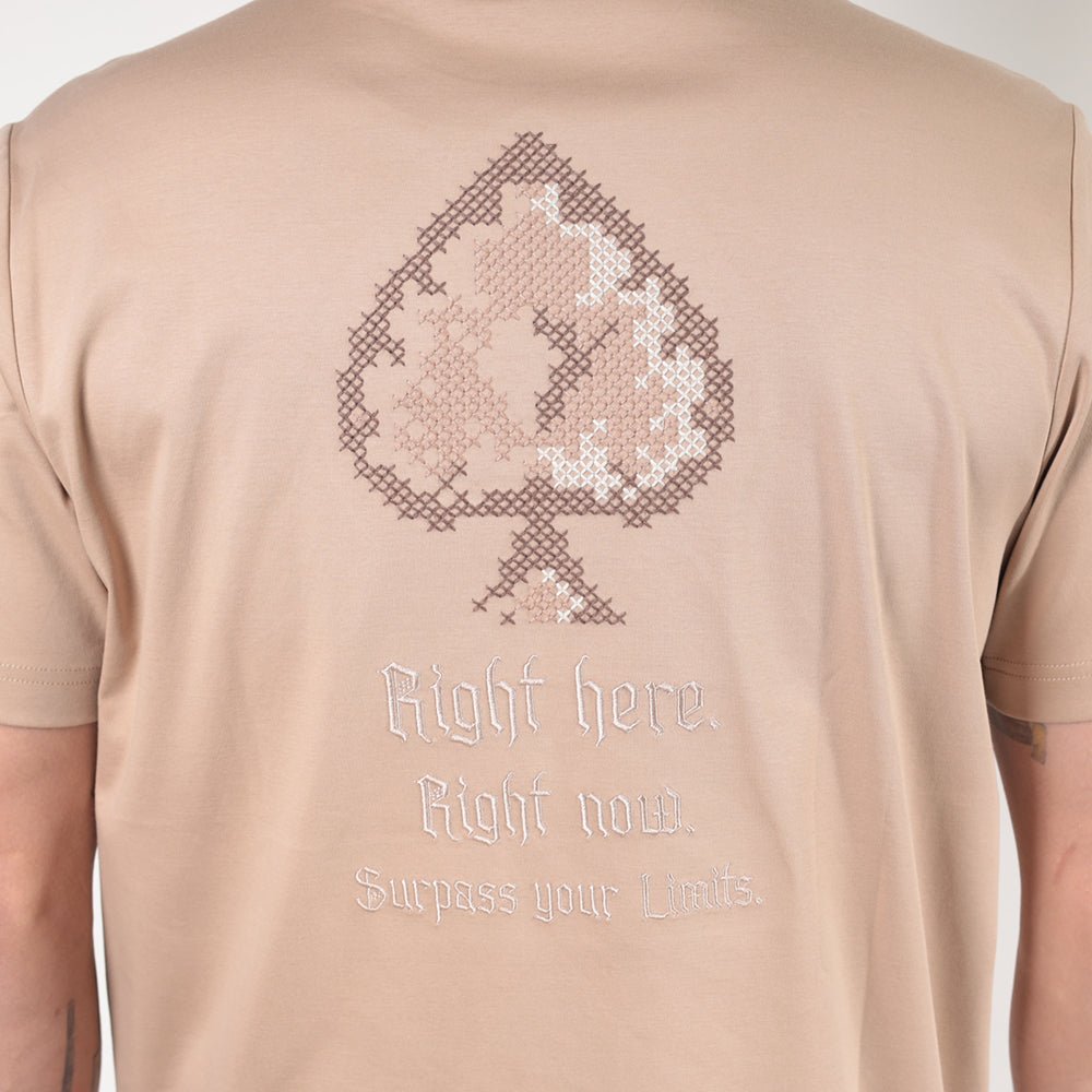 חולצת טישירט קצרה אלדו מורו Back Spades גברים