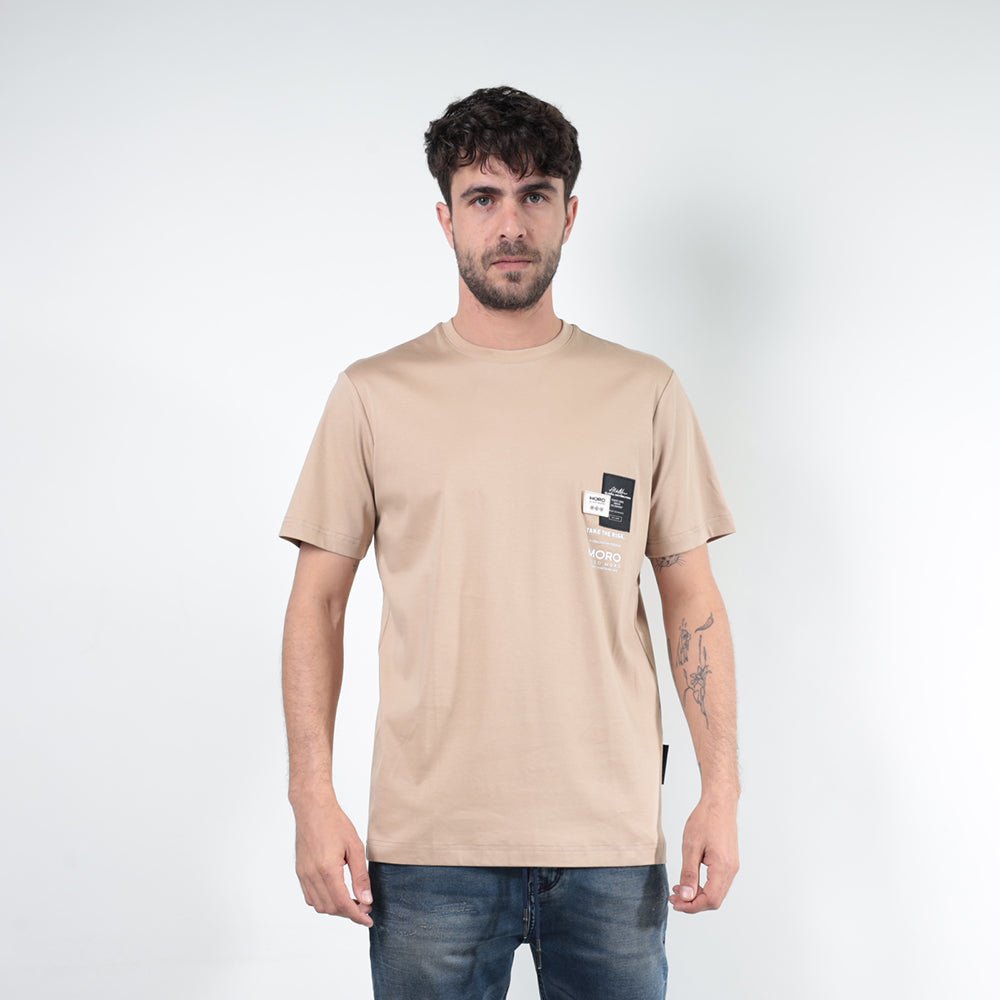 חולצת טישירט קצרה אלדו מורו Take The Risk גברים