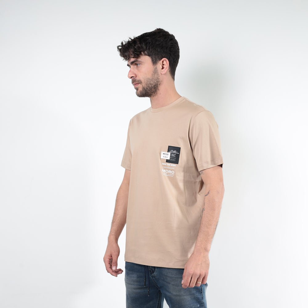 חולצת טישירט קצרה אלדו מורו Take The Risk גברים