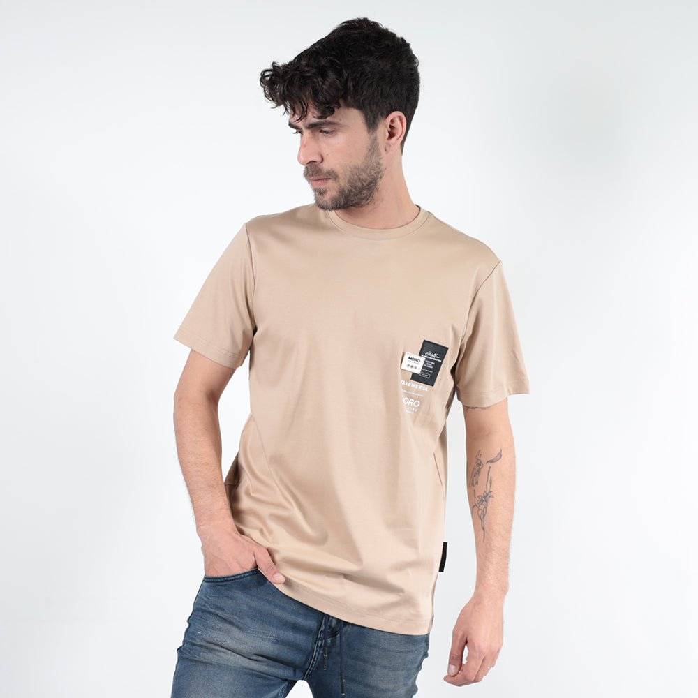 חולצת טישירט קצרה אלדו מורו Take The Risk גברים