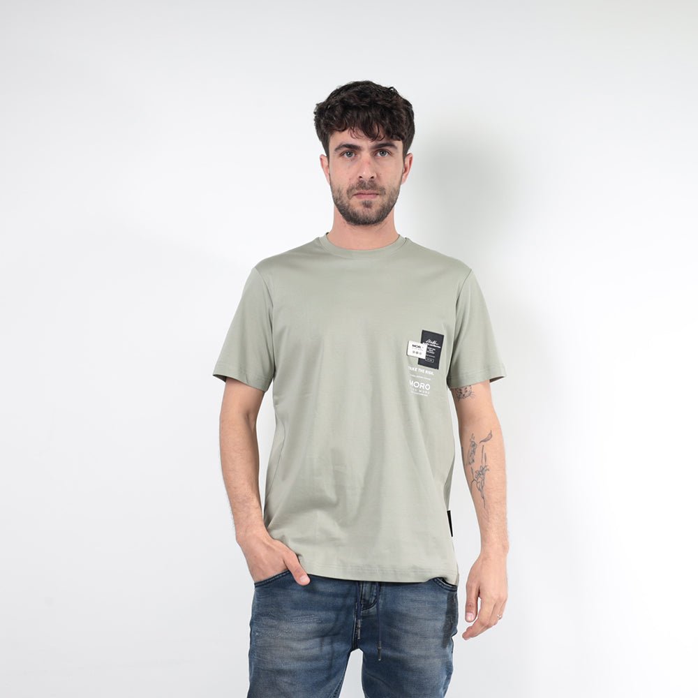 חולצת טישירט קצרה אלדו מורו Take The Risk גברים