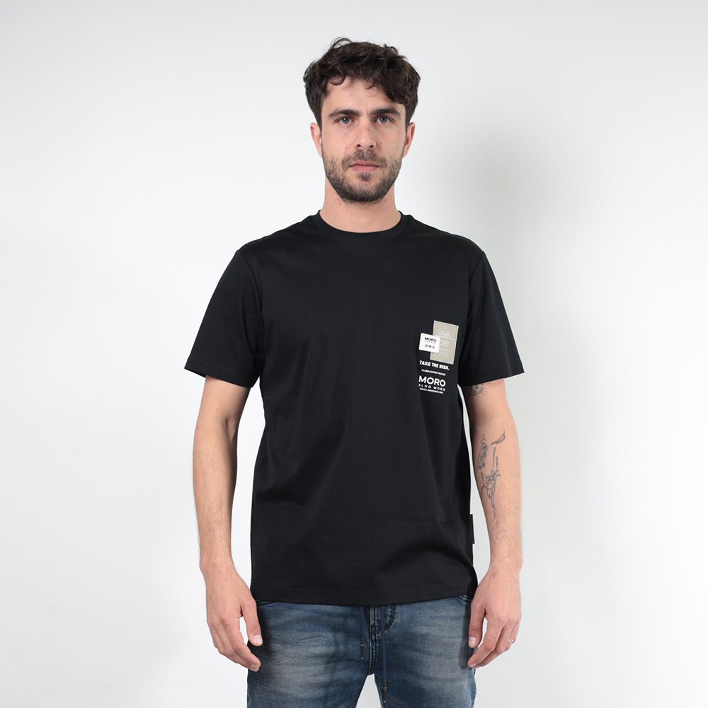 חולצת טישירט קצרה אלדו מורו Take The Risk גברים