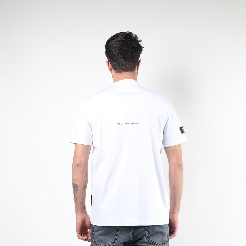 חולצת טישירט קצרה אלדו מורו Trust Your Instinct גברים