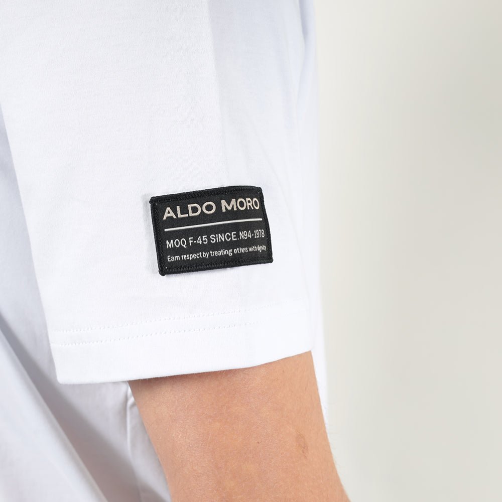 חולצת טישירט קצרה אלדו מורו Trust Your Instinct גברים