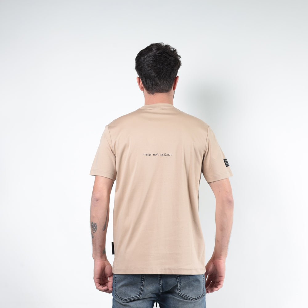 חולצת טישירט קצרה אלדו מורו Trust Your Instinct גברים