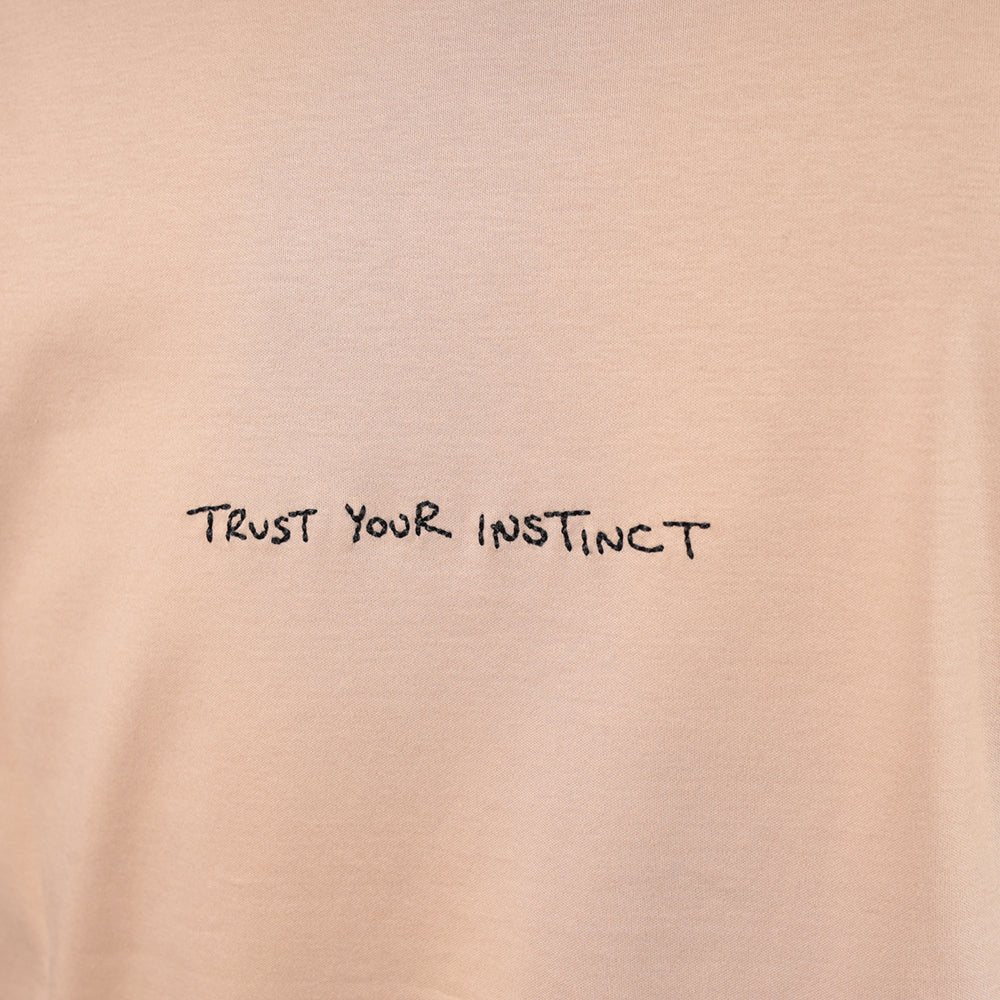 חולצת טישירט קצרה אלדו מורו Trust Your Instinct גברים