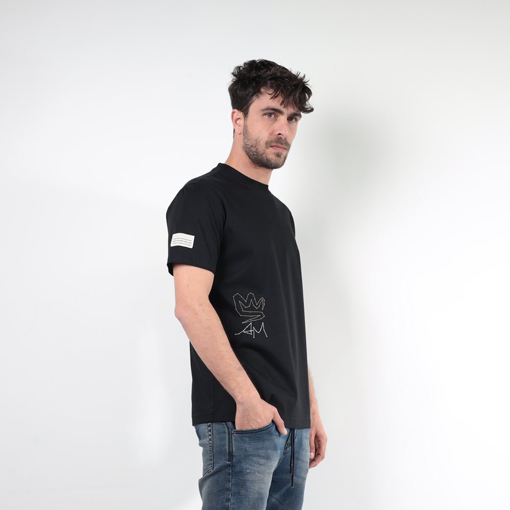 חולצת טישירט קצרה אלדו מורו Trust Your Instinct גברים