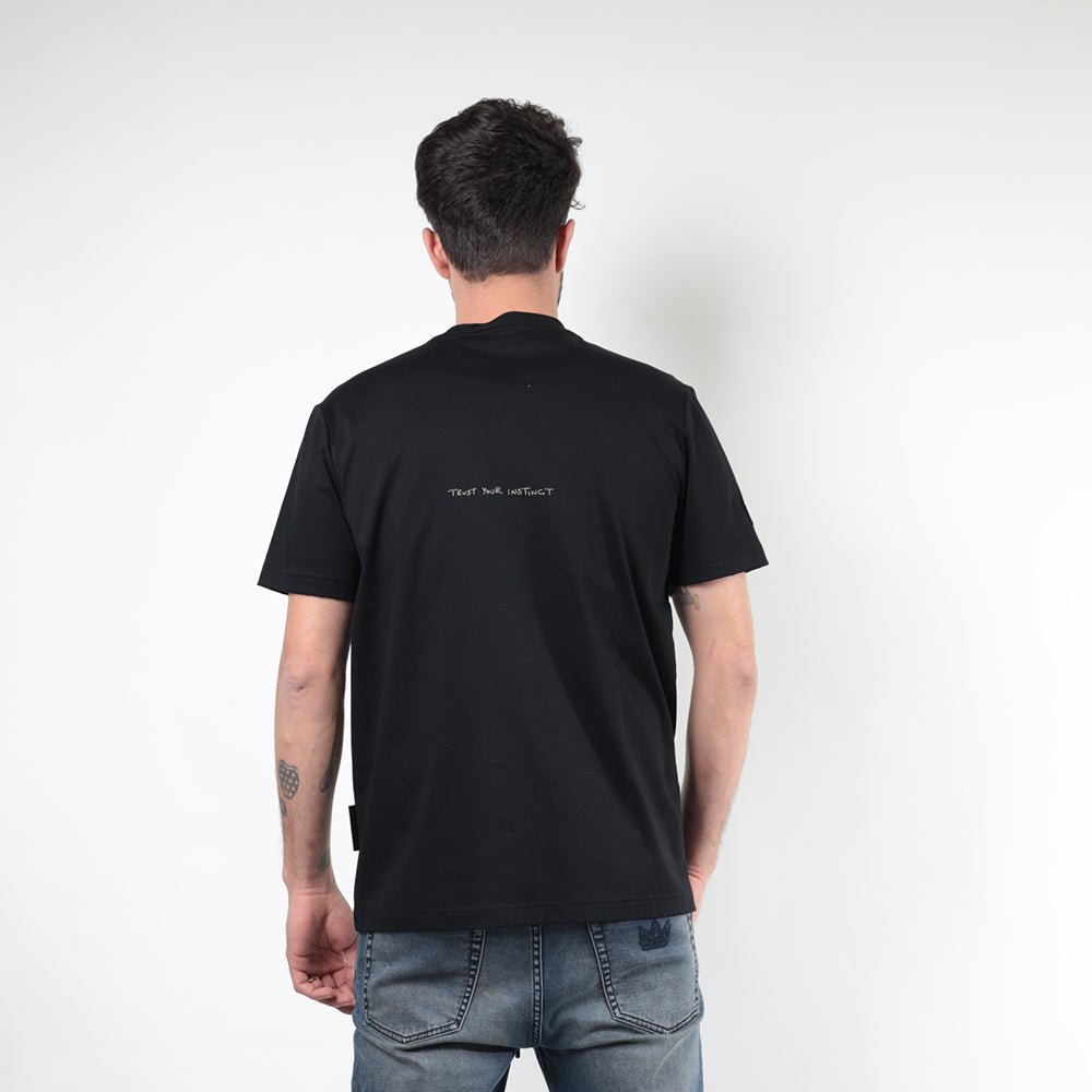 חולצת טישירט קצרה אלדו מורו Trust Your Instinct גברים