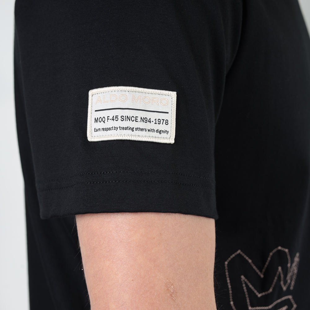 חולצת טישירט קצרה אלדו מורו Trust Your Instinct גברים