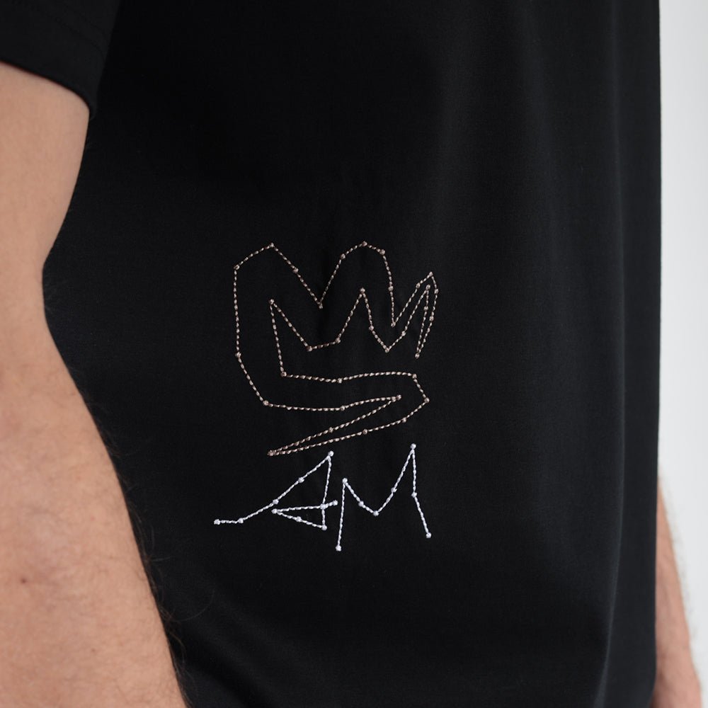 חולצת טישירט קצרה אלדו מורו Trust Your Instinct גברים