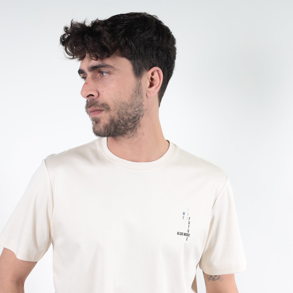 חולצת טישירט קצרה אלדו מורו Back Crown גברים