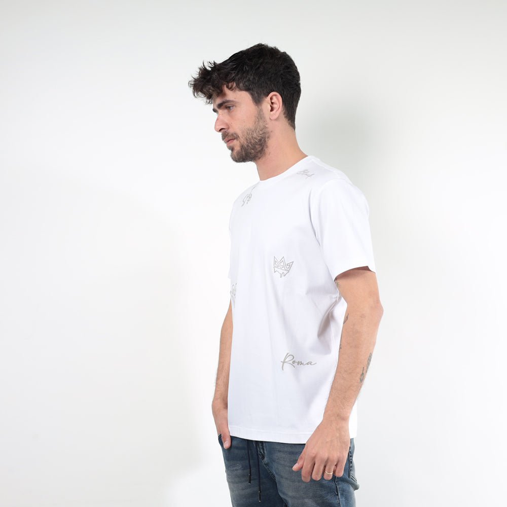 חולצת טישירט קצרה אלדו מורו All Over Logo גברים