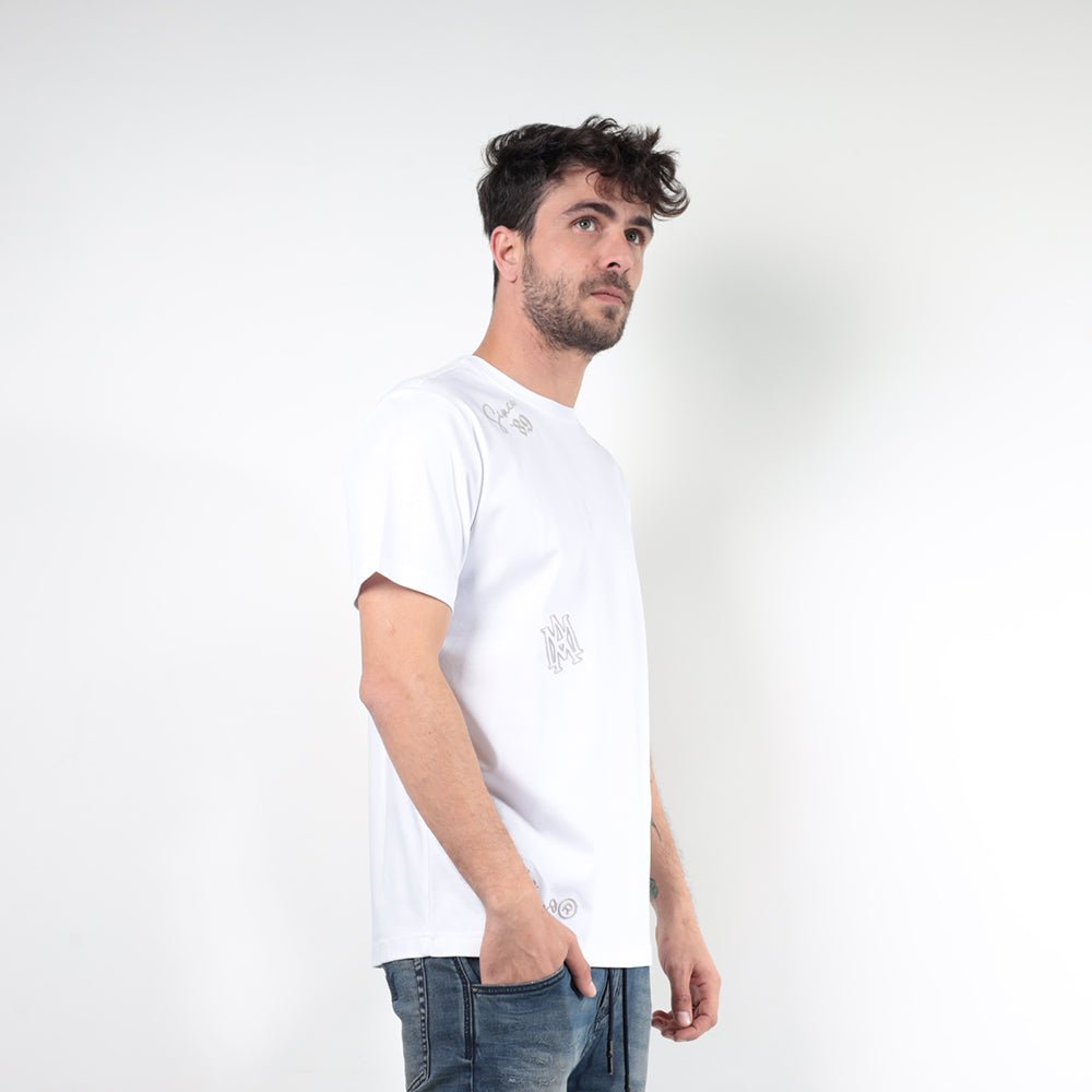 חולצת טישירט קצרה אלדו מורו All Over Logo גברים