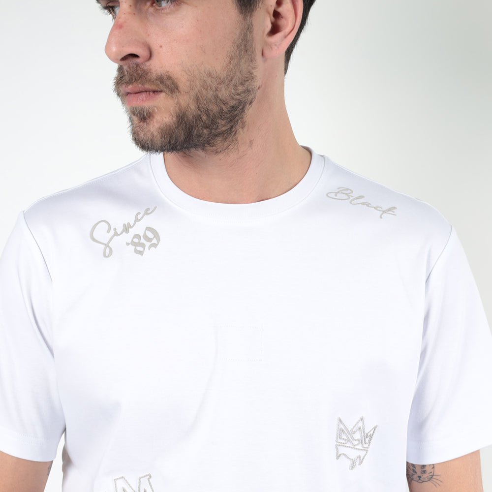 חולצת טישירט קצרה אלדו מורו All Over Logo גברים