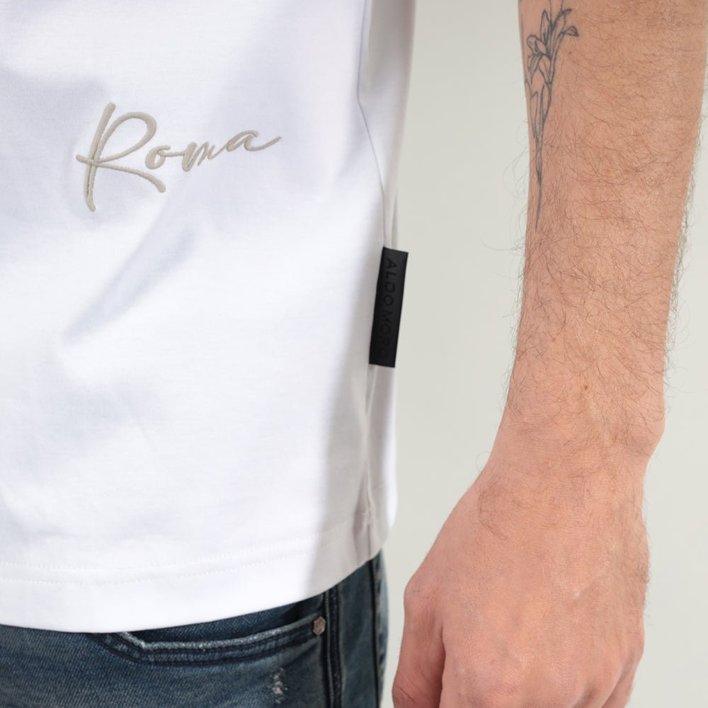 חולצת טישירט קצרה אלדו מורו All Over Logo גברים