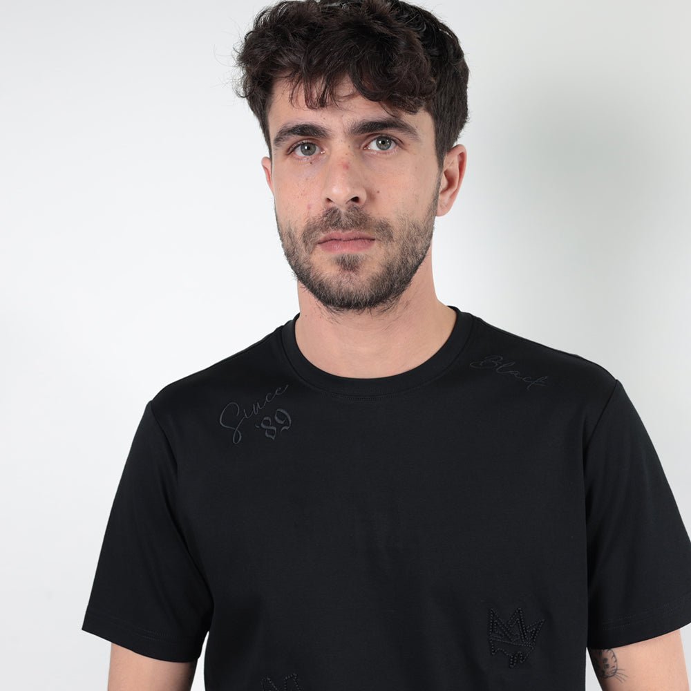 חולצת טישירט קצרה אלדו מורו All Over Logo גברים